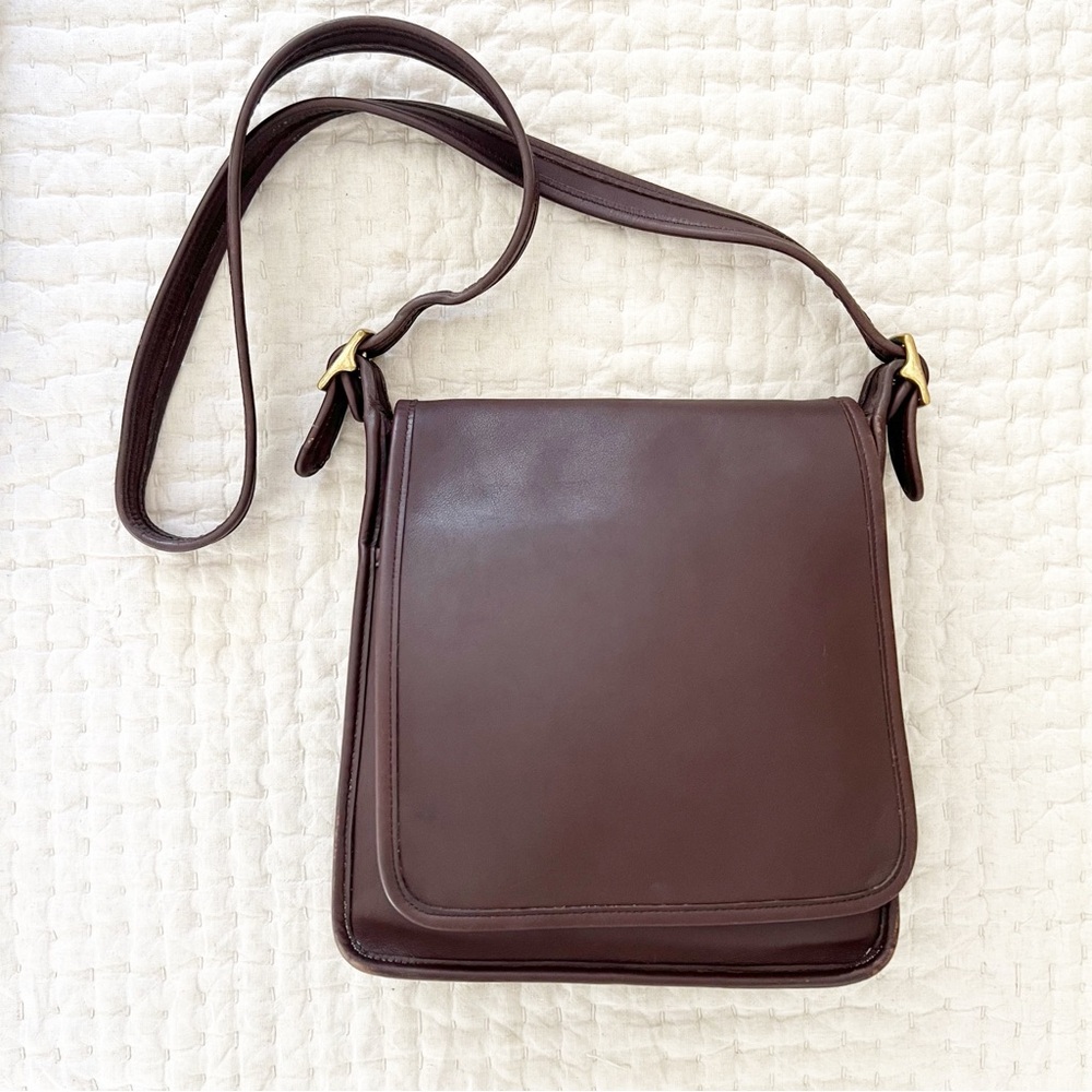 Coach 9144 Vintage Legacy Flap Shoulder‎ Bag in Brown